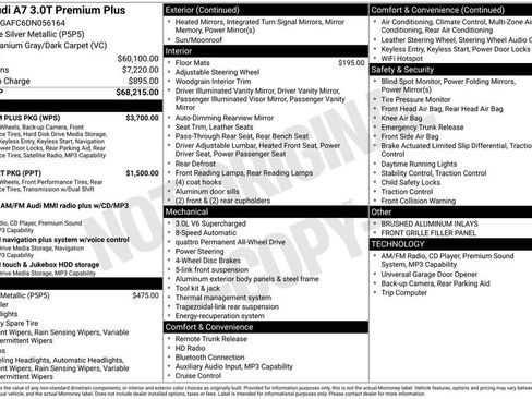 Used 2013 Audi A7 3.0T Premium Plus w/ Premium Plus Pkg image 8