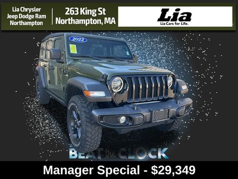 Used 2022 Jeep Wrangler Unlimited Sport image 1