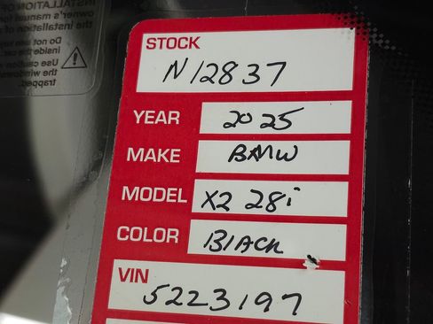 Used 2025 BMW X2 xDrive28i w/ Technology Package AWD/4WD image 40