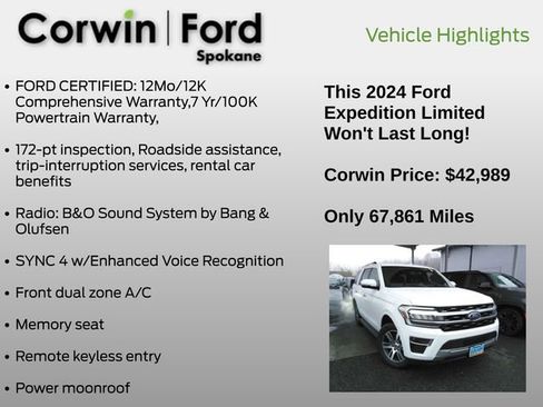 Used 2024 Ford Expedition Limited image 6