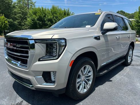 Used 2022 GMC Yukon SLT w/ SLT Luxury Package RWD image 64