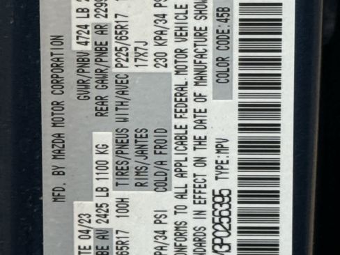 Certified 2023 MAZDA CX-5 AWD 2.5 S image 21