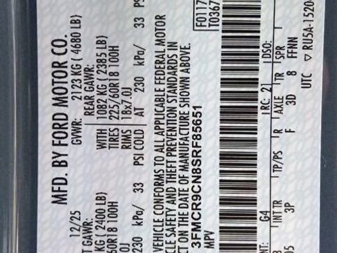 New 2025 Ford Bronco Sport Outer Banks w/ Outer Banks Tech Package+ image 36