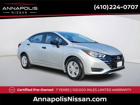 Certified 2025 Nissan Versa S w/ Trunk Package FWD image 1