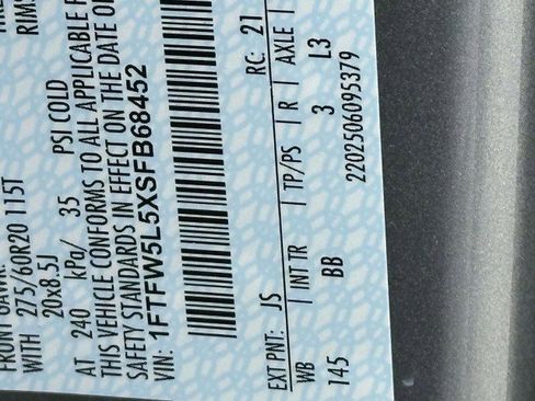 New 2025 Ford F150 Lariat w/ Equipment Group 501A Mid image 30