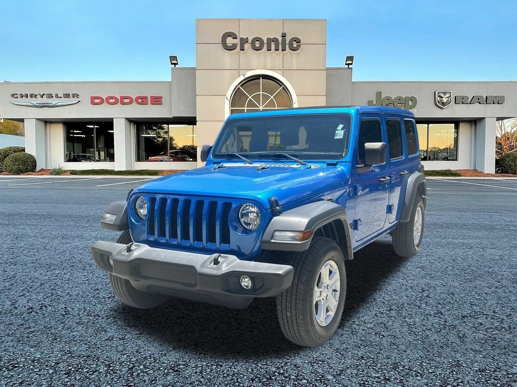 Used 2022 Jeep Wrangler Unlimited Sport w/ Sun And Sound Package AWD/4WD image 7