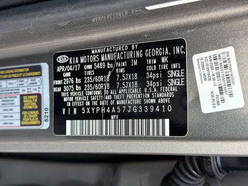 Used 2018 Kia Sorento EX FWD image 33