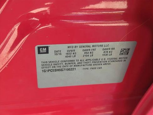 Used 2016 Chevrolet Cruze LS FWD image 29