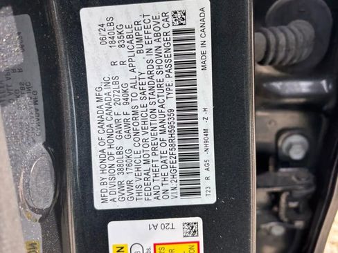 Used 2024 Honda Civic Sport image 54