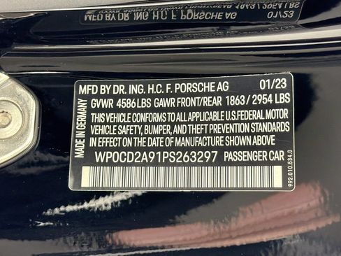 Certified 2023 Porsche 911 Turbo S AWD/4WD image 41
