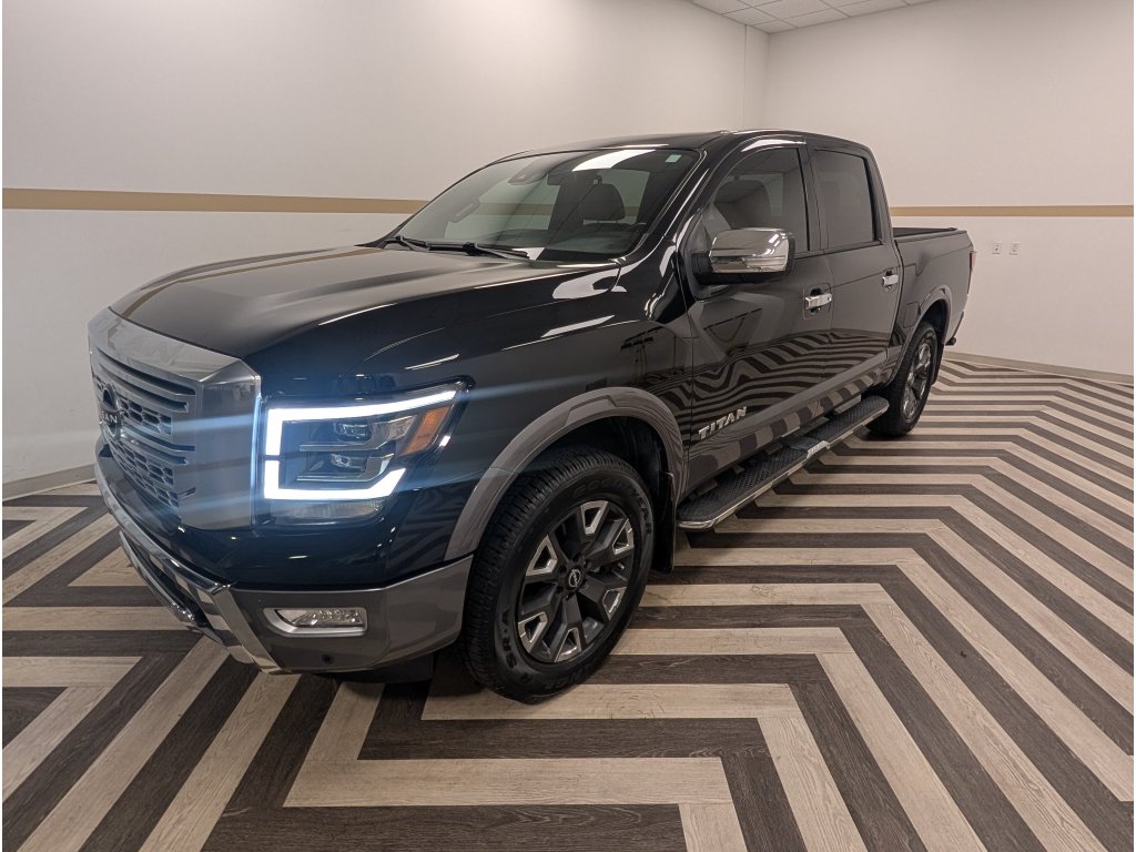Used 2023 Nissan Titan Platinum Reserve w/ Moonroof Package AWD/4WD image 1