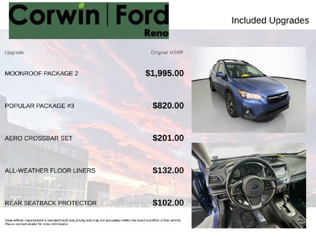 Used 2020 Subaru Crosstrek 2.0i Premium w/ Moonroof Package 2 AWD/4WD image 3