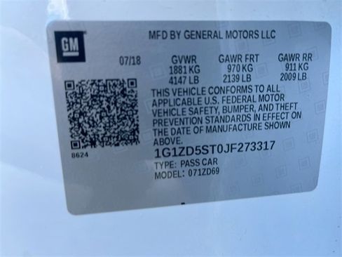 Certified 2018 Chevrolet Malibu LT image 33