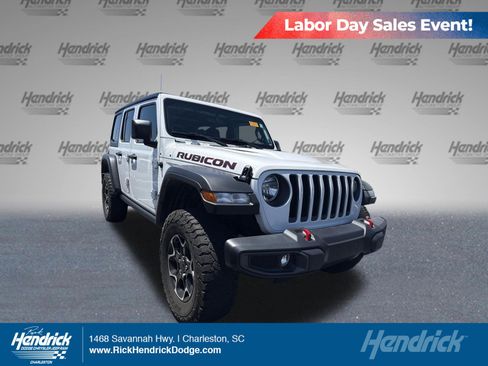 Used 2023 Jeep Wrangler Unlimited Rubicon w/ Cold Weather Group AWD/4WD image 1
