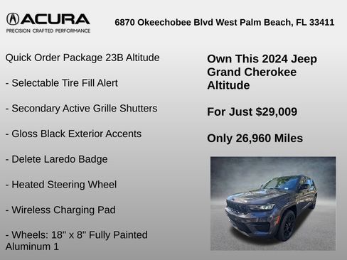 Used 2024 Jeep Grand Cherokee Altitude image 12