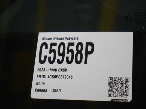 Used 2023 INFINITI QX60 Sensory AWD/4WD image 27