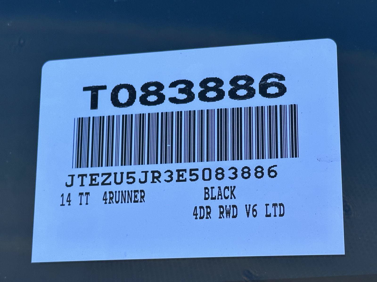 Used 2014 Toyota 4Runner Limited RWD image 15