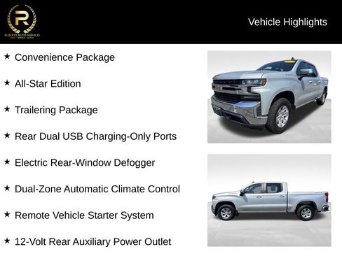 Used 2019 Chevrolet Silverado 1500 LT w/ All-Star Edition AWD/4WD image 9
