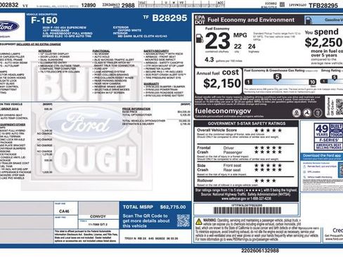 New 2026 Ford F150 XLT w/ XLT Chrome Appearance Package AWD/4WD image 10
