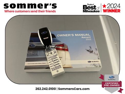 Certified 2022 Subaru Ascent Touring w/ Popular Package #2A image 27