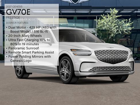New 2027 Genesis Electrified GV70 Prestige AWD/4WD image 3