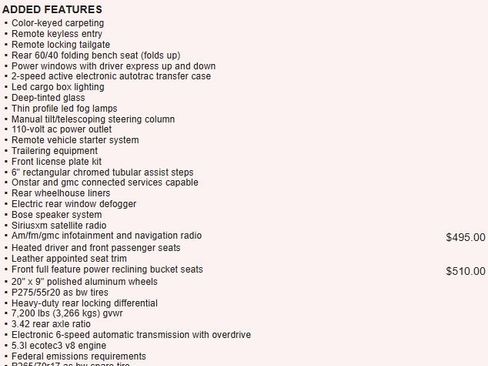 Used 2018 GMC Sierra 1500 SLT w/ SLT Premium Package image 7