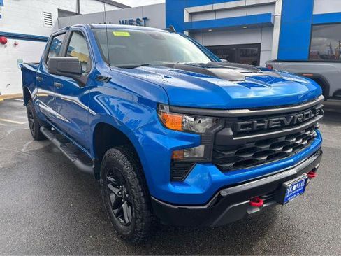 Used 2023 Chevrolet Silverado 1500 Custom Trail Boss w/ LPO, Dark Essentials Package AWD/4WD image 17