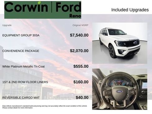 Used 2019 Ford Expedition Max Limited w/ Equipment Group 303A AWD/4WD image 3
