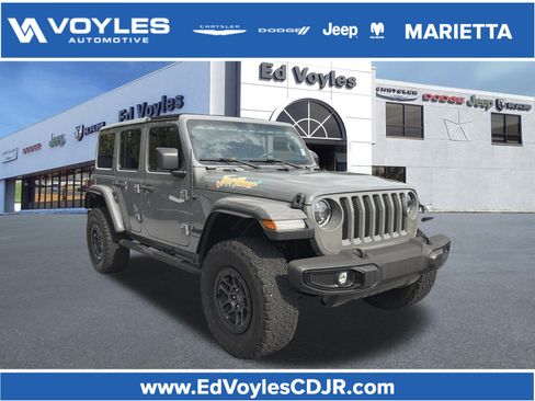 Used 2023 Jeep Wrangler Unlimited Sport w/ Xtreme 35 Tire Package AWD/4WD image 1