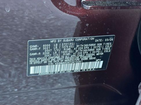 New 2026 Subaru Ascent Touring AWD/4WD image 15