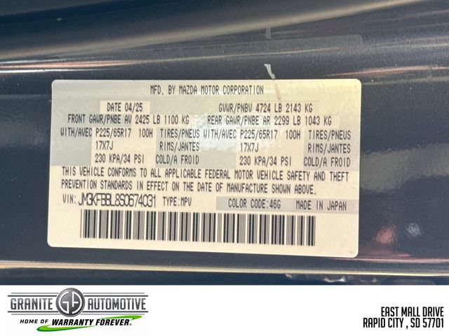 Used 2025 MAZDA CX-5 AWD 2.5 S w/ Select Package image 29
