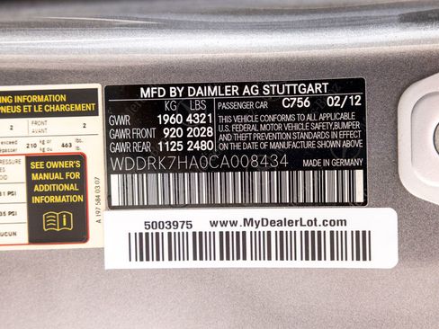 Used 2012 Mercedes-Benz SLS AMG Base image 30