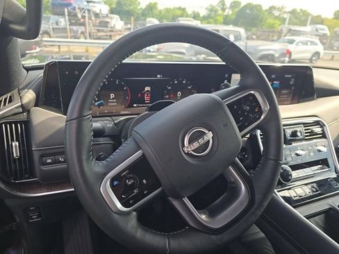 Certified 2025 Nissan Armada SL w/ Captain's Chari Seat Package RWD image 2