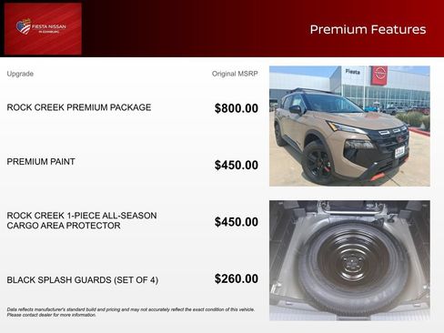 New 2026 Nissan Rogue SV w/ Rock Creek Premium Package AWD/4WD image 3
