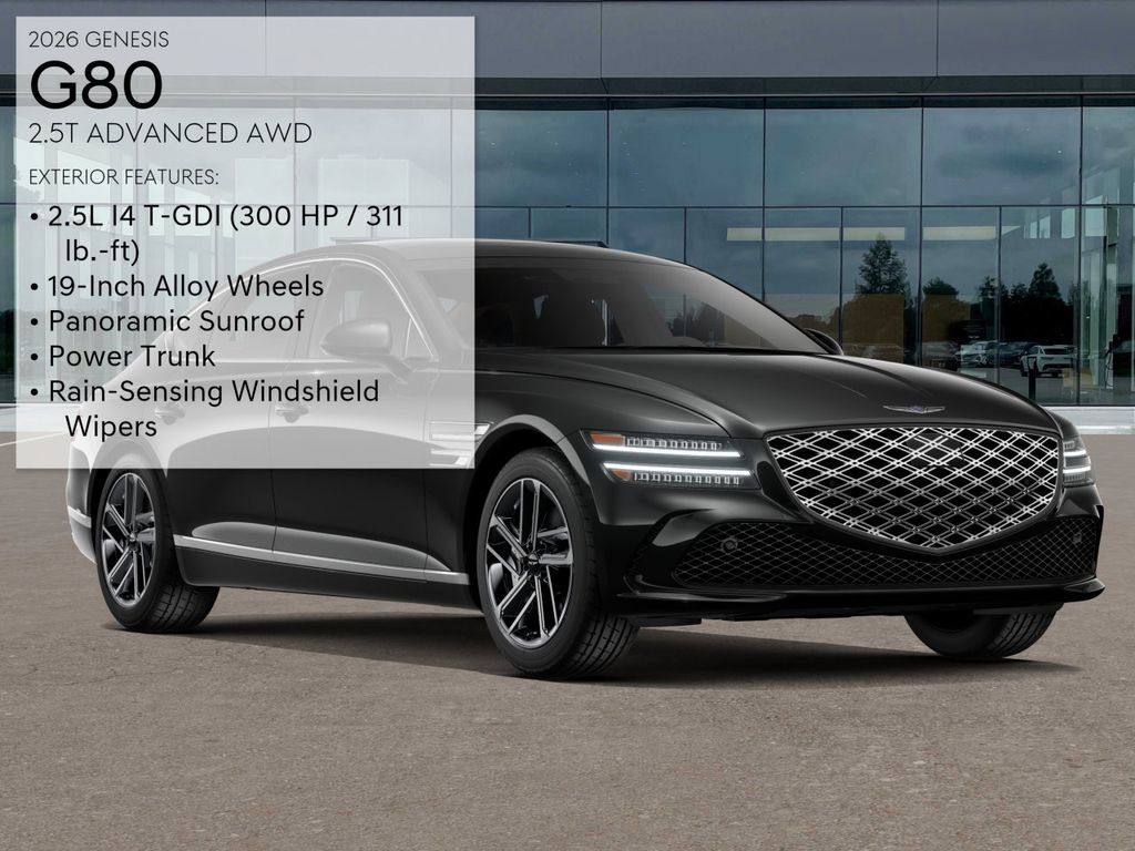New 2026 Genesis G80 2.5T Advanced AWD/4WD image 3