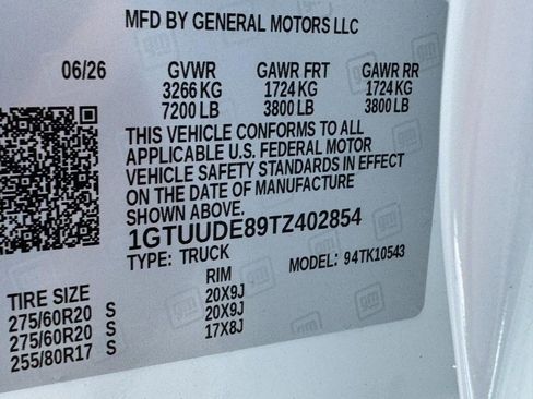 New 2026 GMC Sierra 1500 SLT w/ SLT Premium Plus Package AWD/4WD image 21