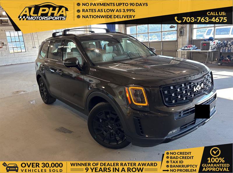 Used 2022 Kia Telluride SX w/ Nightfall Edition Package AWD/4WD image 1