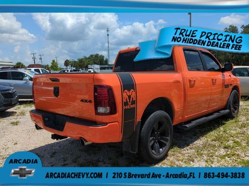Used 2017 RAM 1500 Sport w/ Ignition Orange Sport Package AWD/4WD image 4