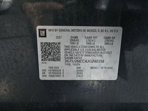 Used 2018 GMC Sierra 1500 SLT AWD/4WD image 55