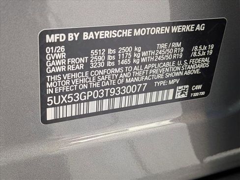 New 2026 BMW X3 xDrive30 image 20