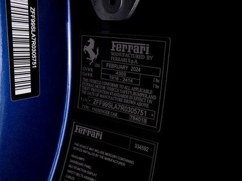 Used 2024 Ferrari 296 GTB RWD image 61