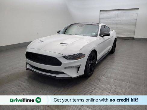 Used 2021 Ford Mustang Coupe w/ Black Accent Package RWD image 1