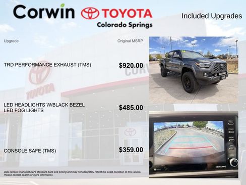 Used 2023 Toyota Tacoma TRD Sport AWD/4WD image 4