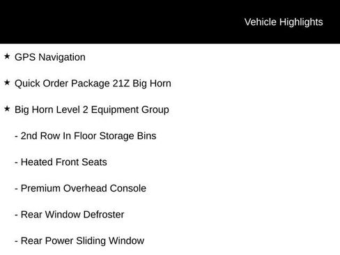 Used 2025 RAM 1500 Big Horn AWD/4WD image 22