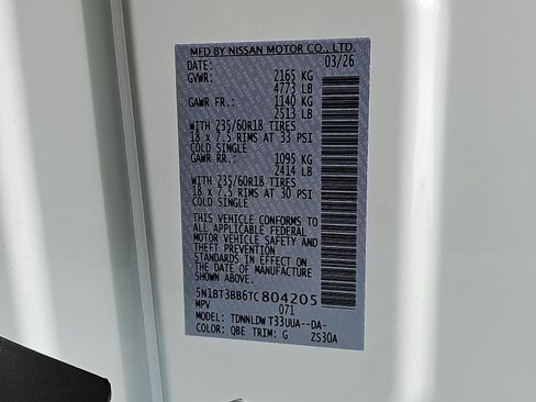 New 2026 Nissan Rogue SV AWD/4WD image 18