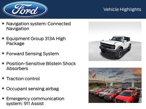Used 2021 Ford Bronco Outer Banks w/ Sasquatch Package AWD/4WD image 8