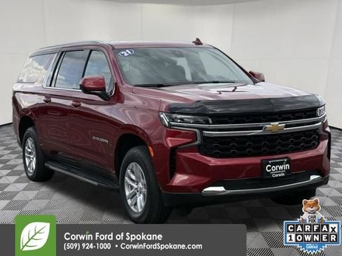 Used 2021 Chevrolet Suburban LS w/ Driver Alert Package image 1
