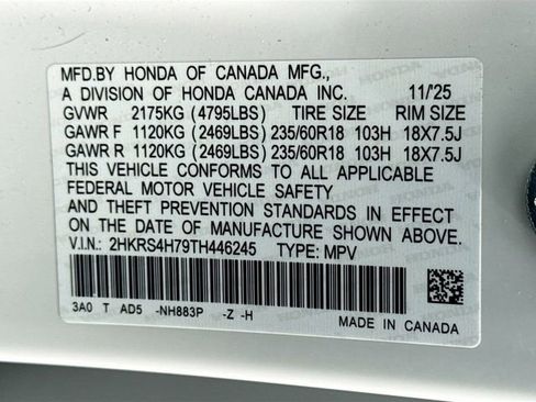 Used 2026 Honda CR-V EX-L image 30