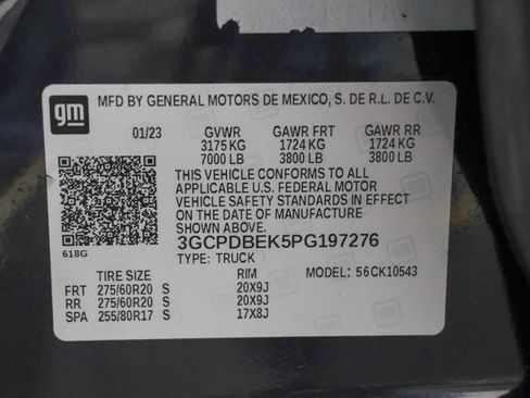 Used 2023 Chevrolet Silverado 1500 Custom AWD/4WD image 44