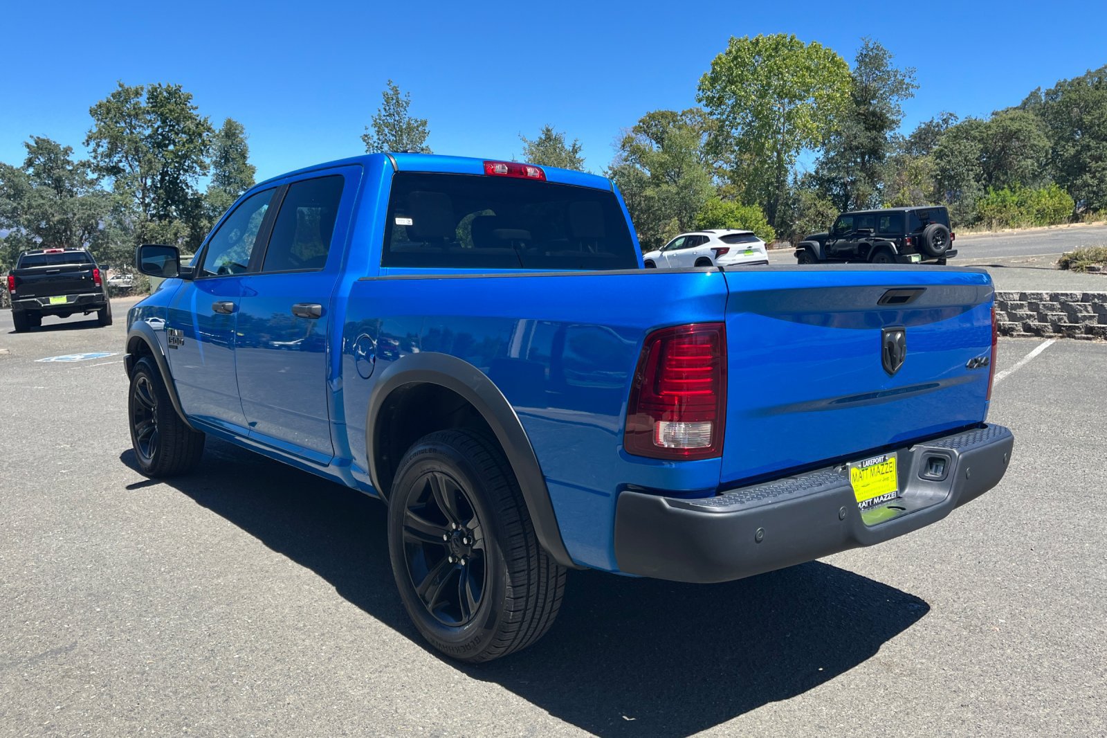Used 2024 RAM 1500 Warlock AWD/4WD image 3
